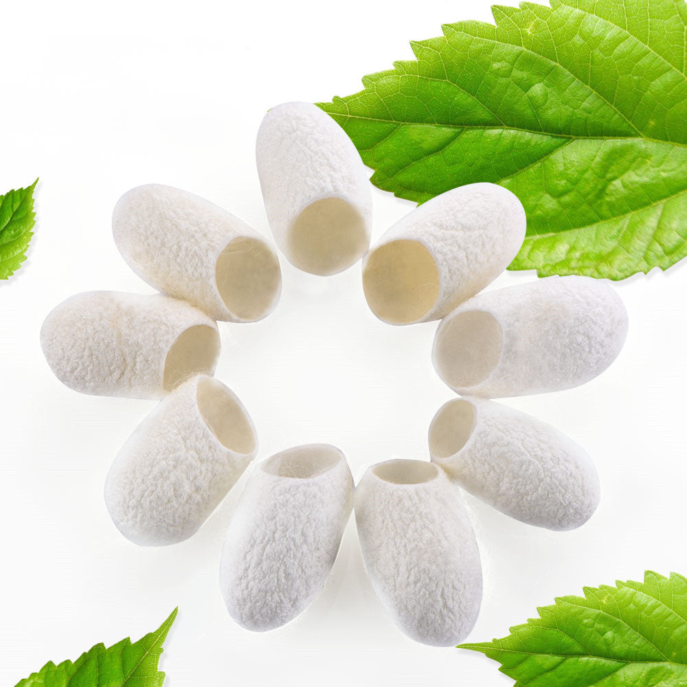 20pcs / Organic Organic Silk Cocoon Cleansing Ball Cleansing