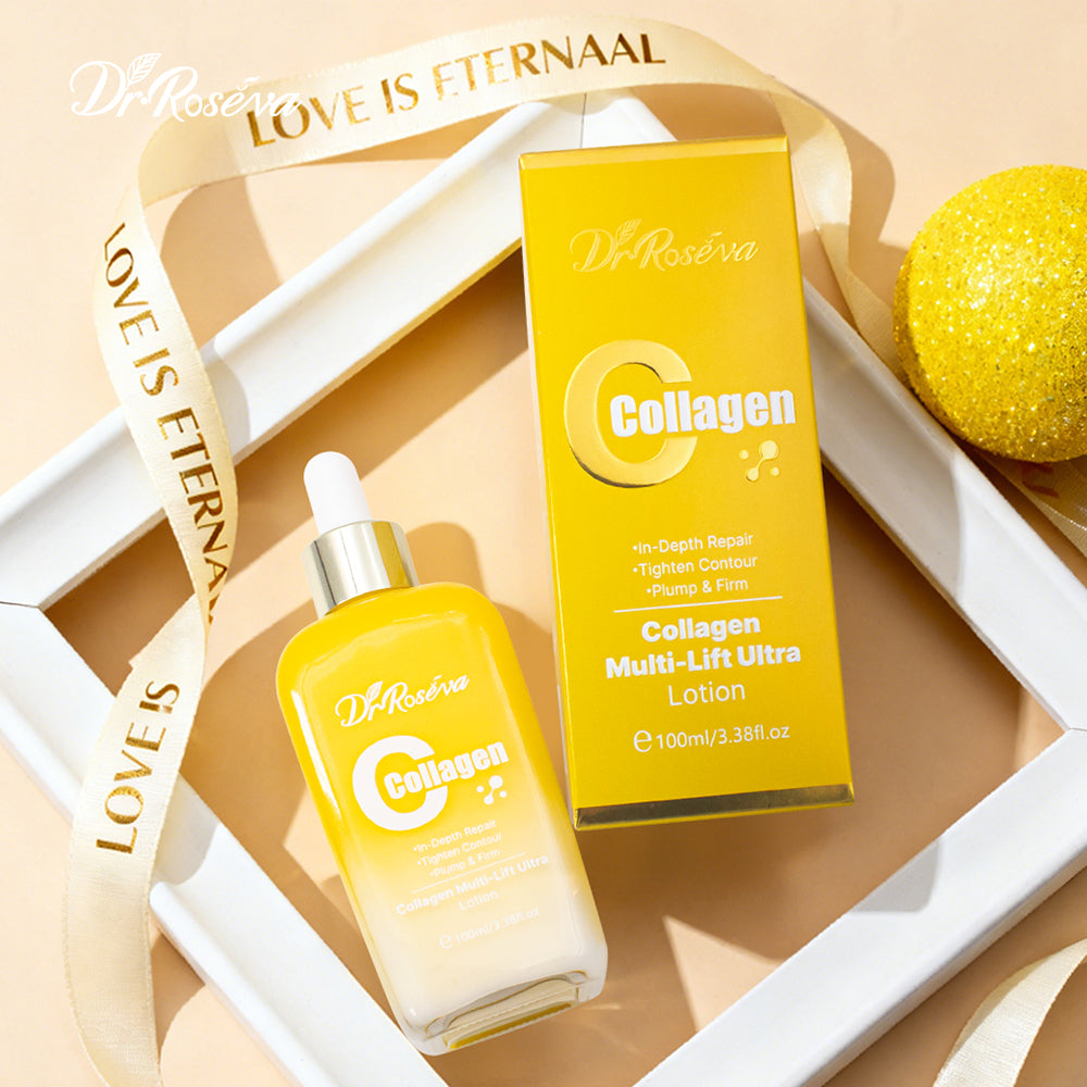 DR.ROSEVA Body Lotion Cream With Collagen For Smooth Skin 7 Days Brightening Whitening Body Moisturizer Cream