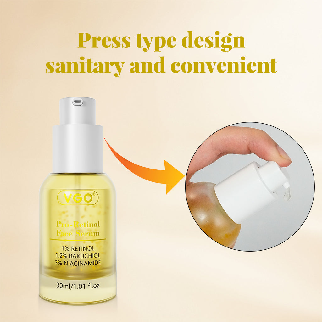 Dermatologist-Approved Pro-Retinol Face Serum for Daily Repair, Healthy and Happy skin.